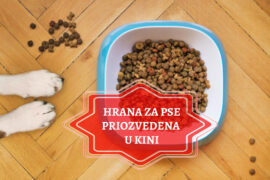 HRANA ZA PSE PROIZVEDENA U KINI