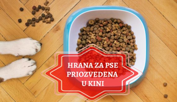 HRANA ZA PSE PROIZVEDENA U KINI