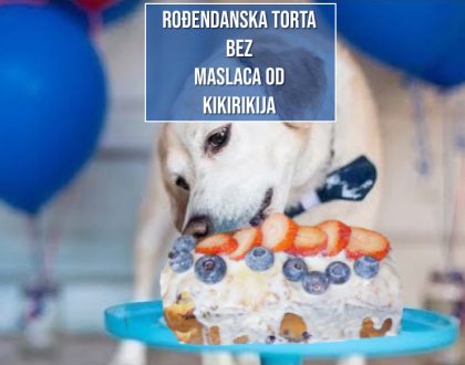 ROĐENDANSKA TORTA BEZ MASLACA OD KIKIRIKIJA