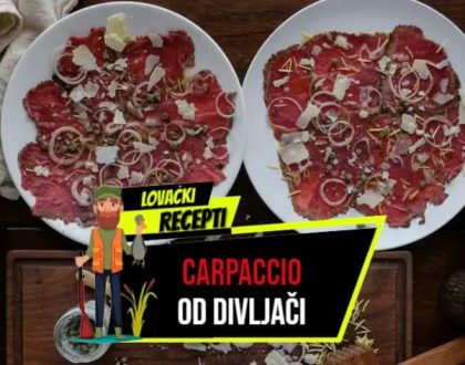 CARPACCIO OD DIVLJAČI_