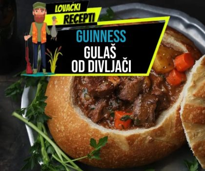 GUINNESS GULAŠ OD DIVLJAČI_