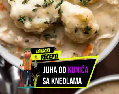 juha od kunića sa knedlama