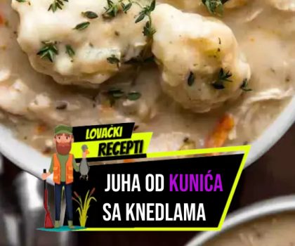 juha od kunića sa knedlama