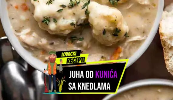 juha od kunića sa knedlama