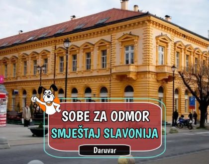 Sobe za odmor Smještaj Slavonija