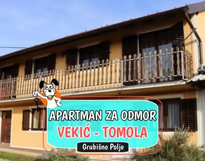 Apartman za odmor Vekić-Tomola