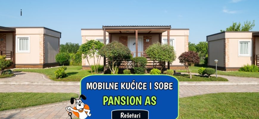 Mobilne kućice i sobe Pansion AS