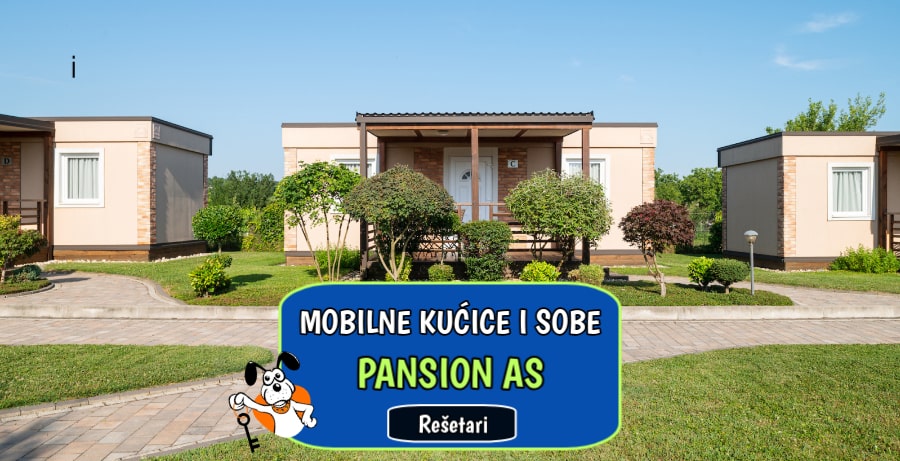 Mobilne kućice i sobe Pansion AS