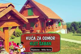 Kuća za odmor Klet Šaban