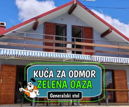 Kuća za odmor Zelena Oaza