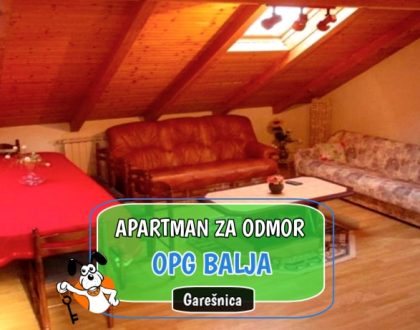 Apartman za odmor OPG Balja
