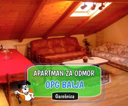 Apartman za odmor OPG Balja