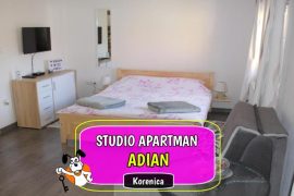 Studio apartman Adian