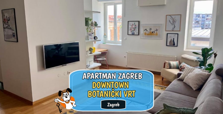 APARTMAN ZAGREB DOWNTOWN BOTANIČKI VRT